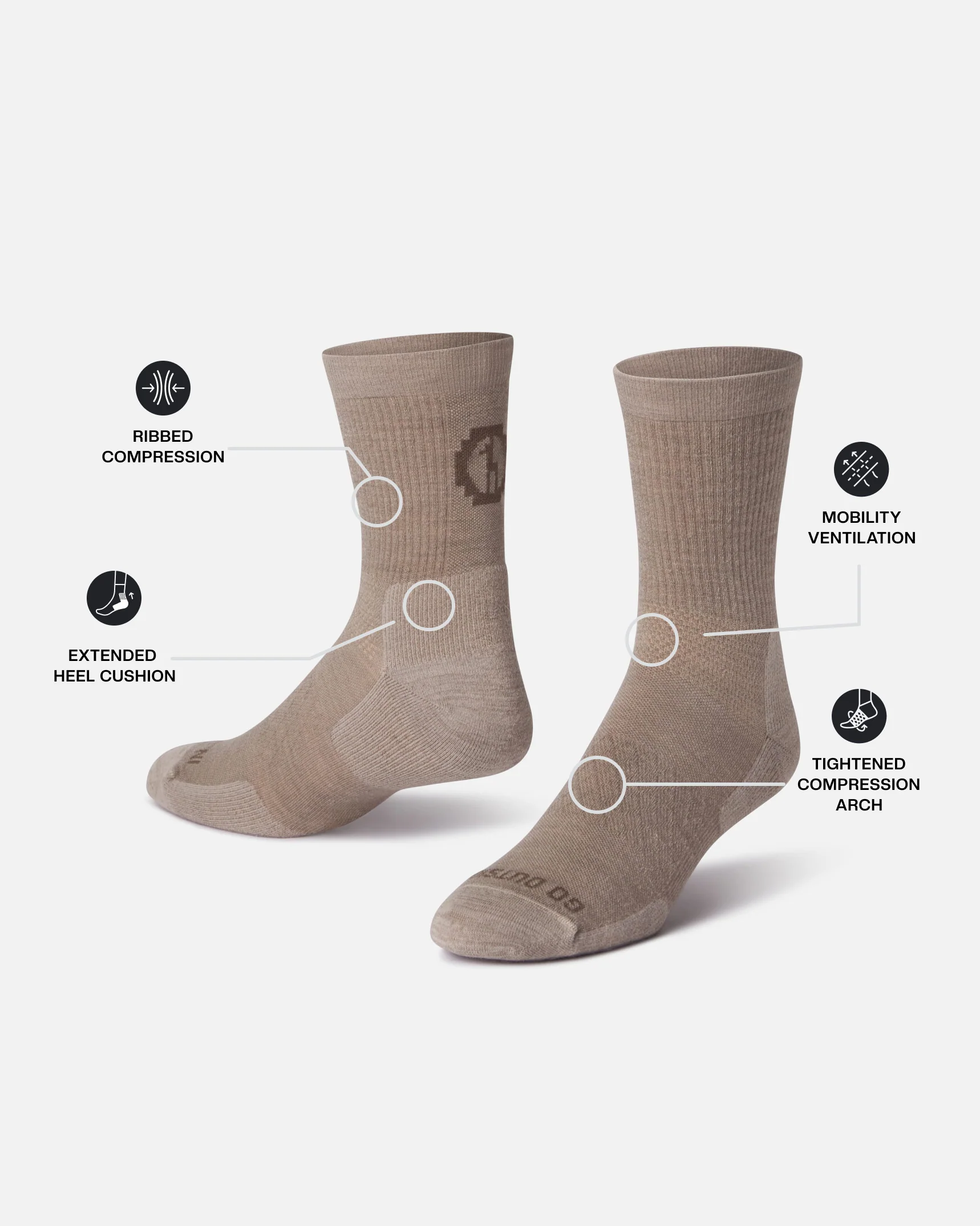 Trail 3/4 Crew Socks - Image 20