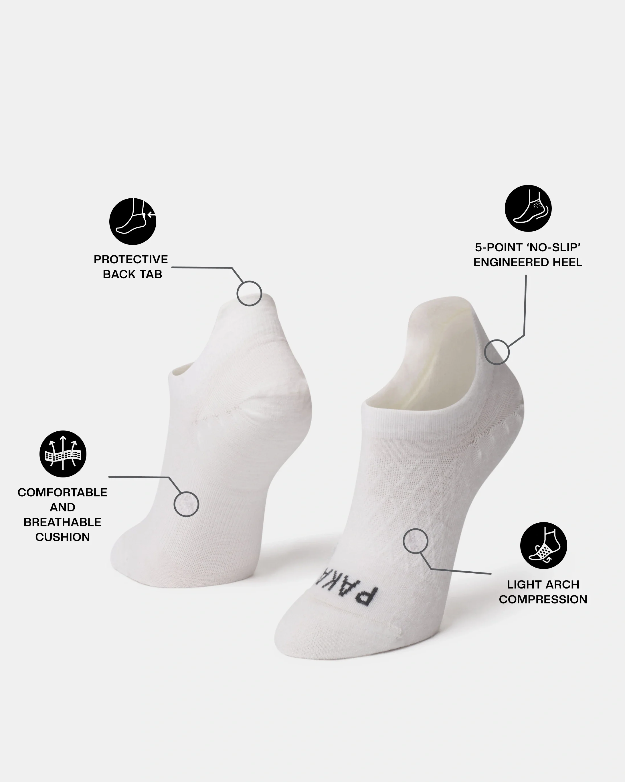 Essential No Show Socks (3-Pack) - Image 8