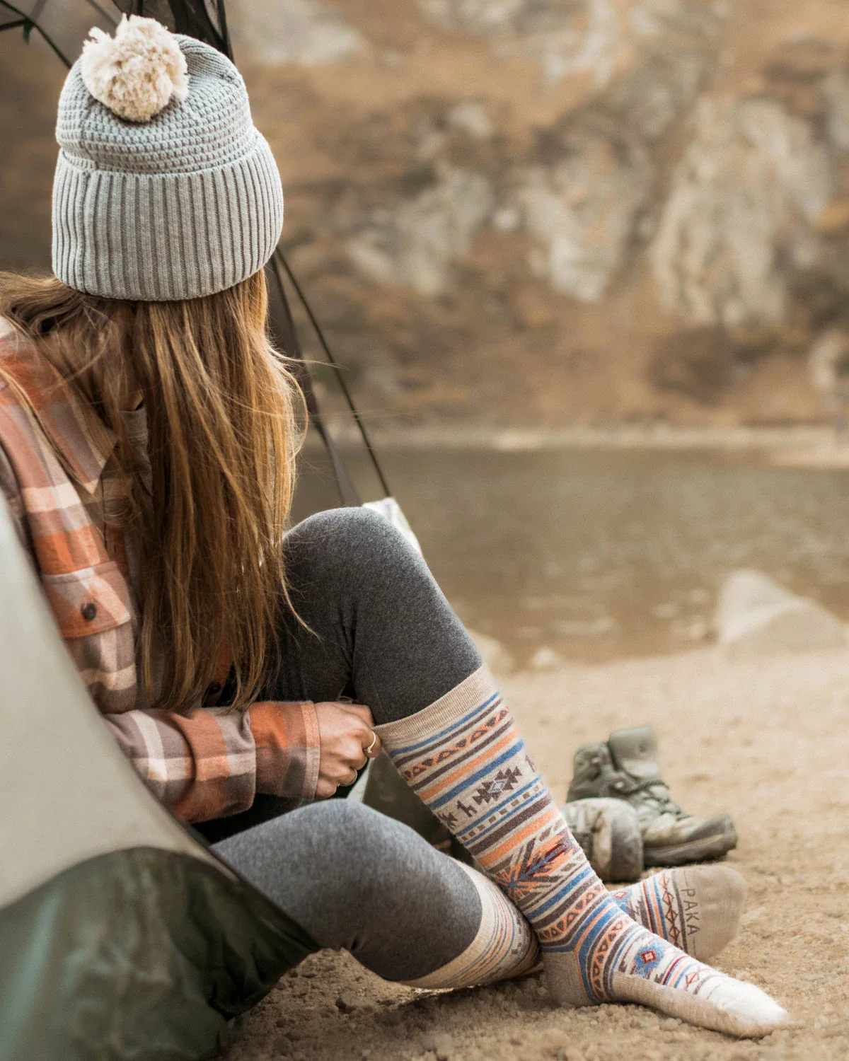 Essential Inca Crew Socks - Image 3