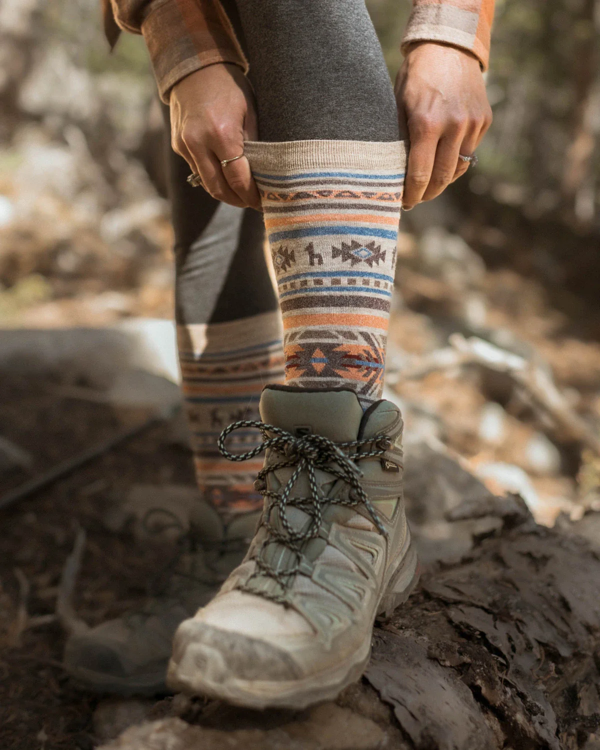 Essential Inca Crew Socks - Image 4