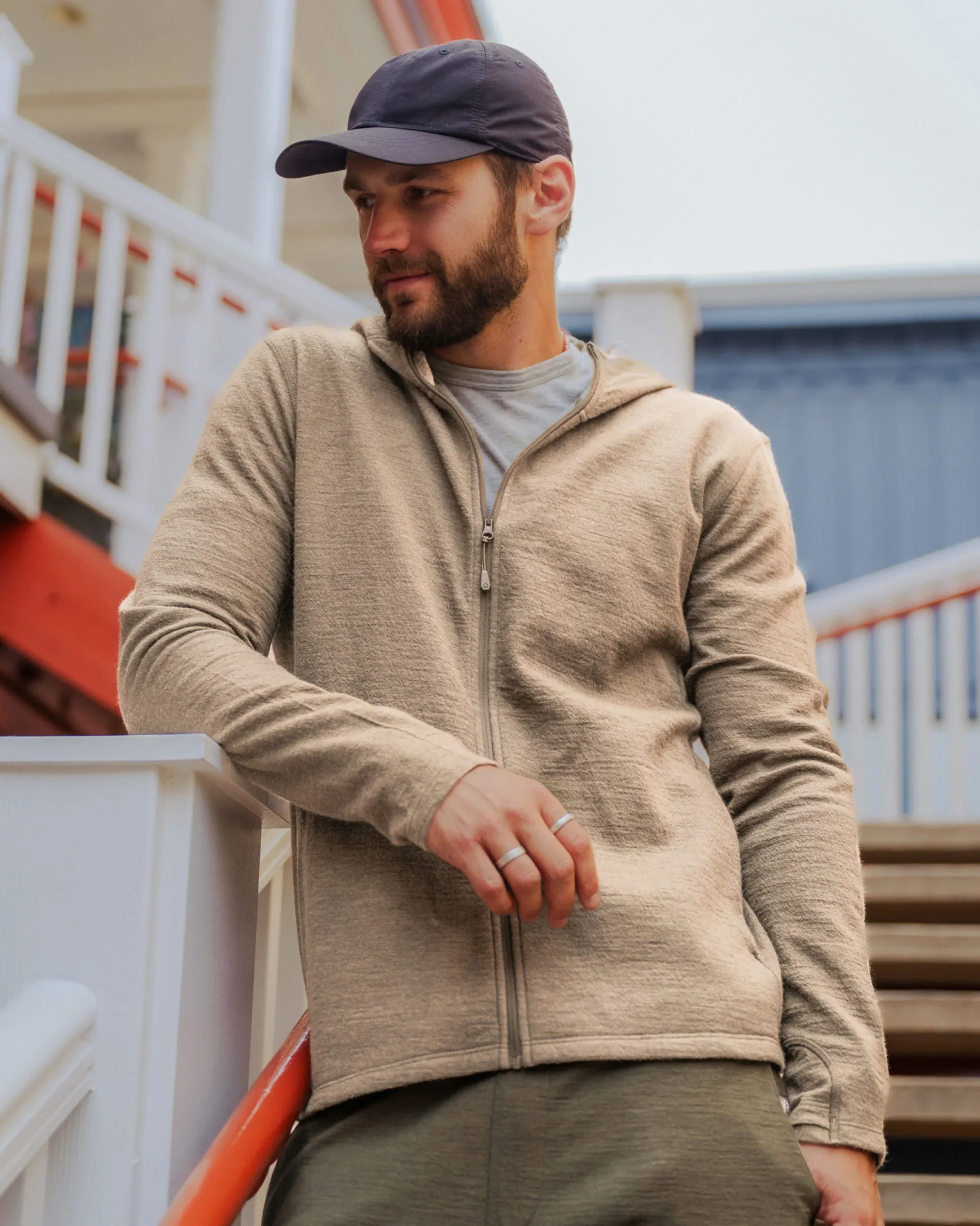 Men's Breathe Full Zip Hoodie - Image 11