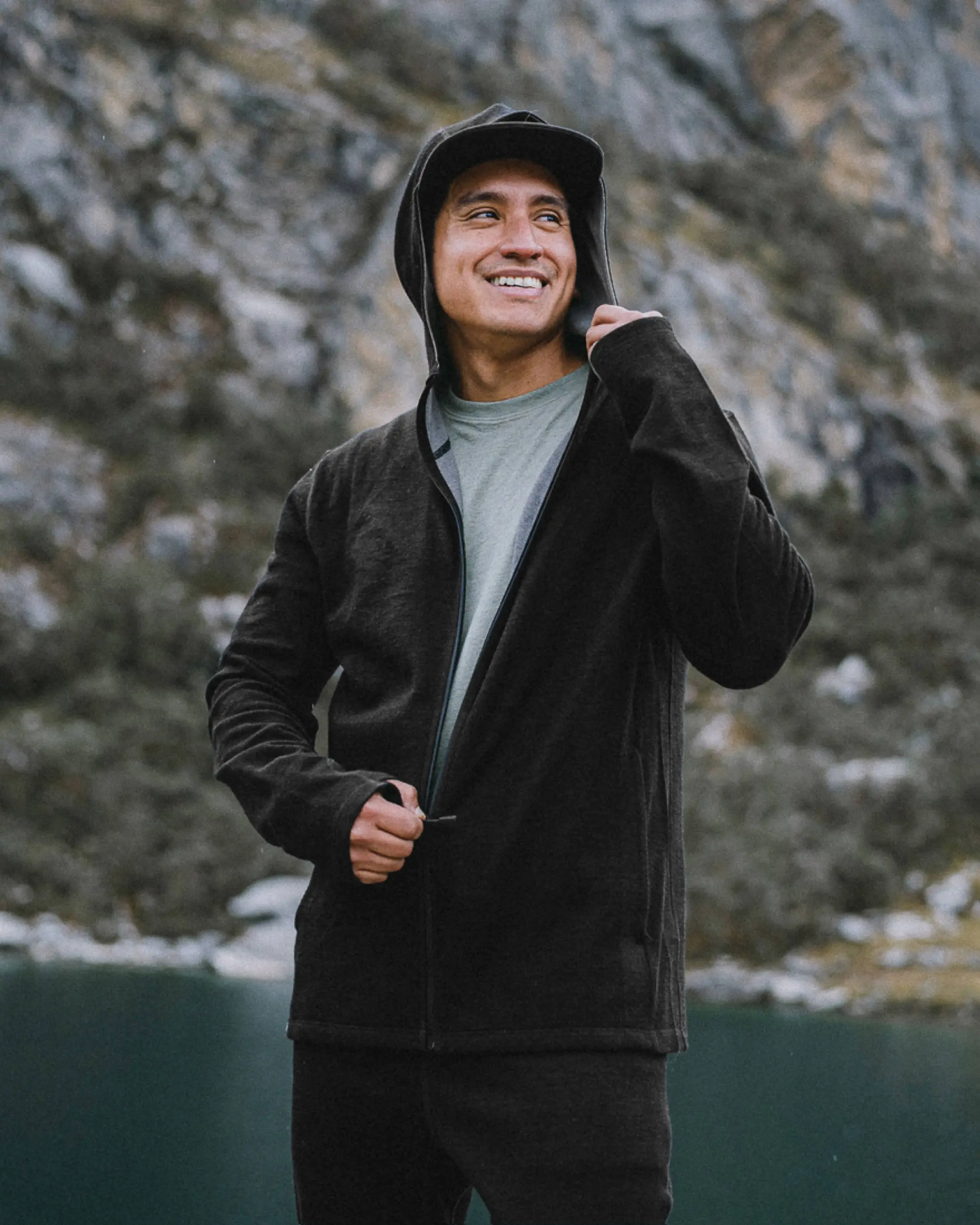 Men's Breathe Full Zip Hoodie - Image 7