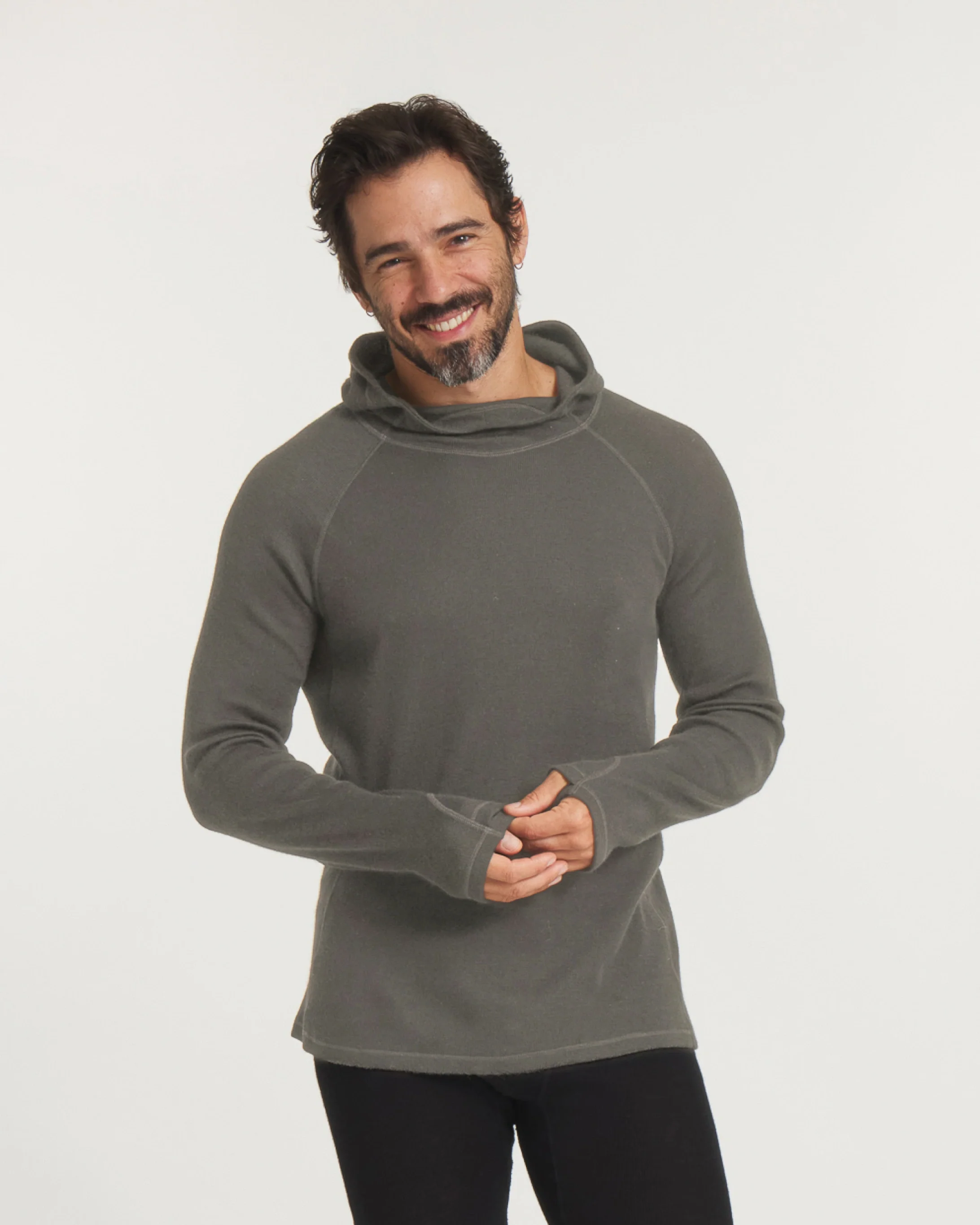 Men's Thermal Hoodie - Image 14